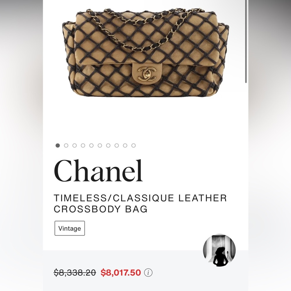 CHANEL•Limited Edition Canebiers Flap bag • - Picture 13 of 13